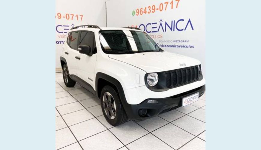 JEEP RENEGADE 1.8 16V FLEX STD 4P AUT. - BRANCO - 2020 Foto 3 (Grande)