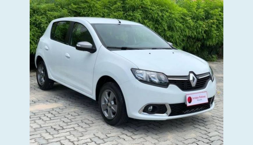 RENAULT SANDERO 1.0 12V SCE FLEX VIBE - BRANCO - 2017 Foto 3 (Grande)