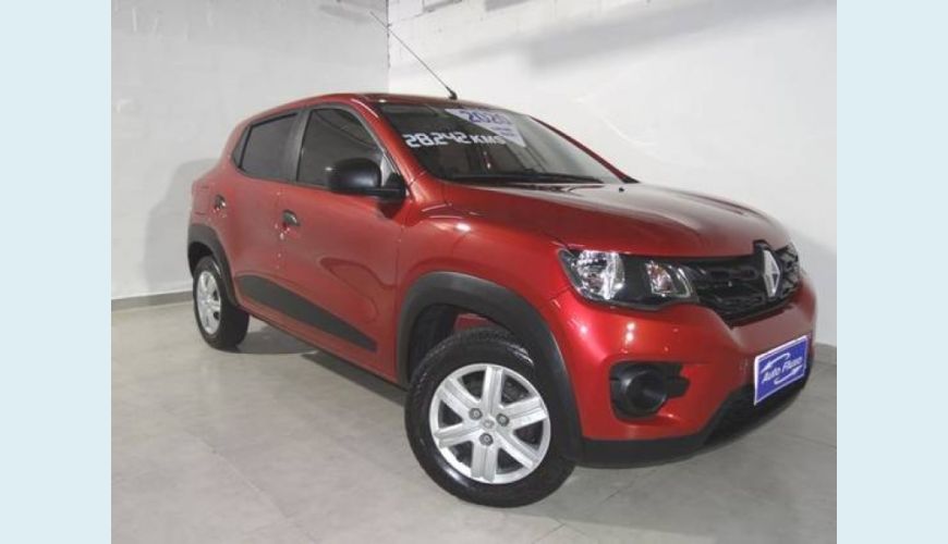 RENAULT KWID 1.0 12V SCE FLEX ZEN - VERMELHO - 2020 Foto 3 (Grande)
