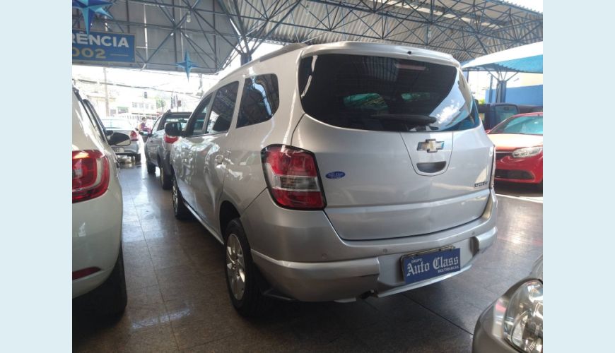 CHEVROLET SPIN 1.8 LTZ 8V FLEX 4P AUT. - PRATA - 2016 Foto 3 (Grande)