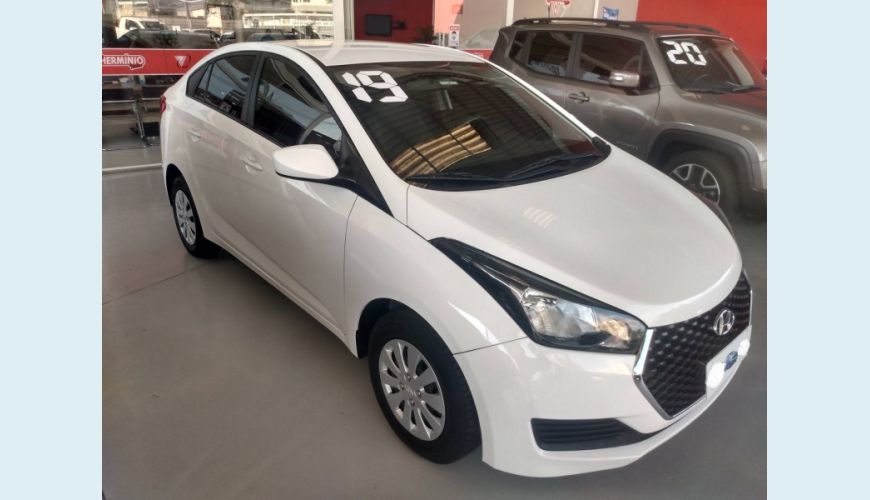 HYUNDAI HB 20S 1.0 UNIQUE 12V FLEX 4P - BRANCO - 2019 Foto 3 (Grande)