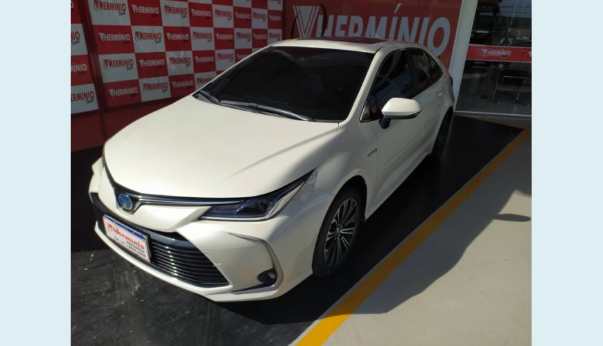 TOYOTA COROLLA 1.8 VVT-I HYBRID FLEX ALTIS CVT - BRANCO - 2020 Foto 3 (Grande)