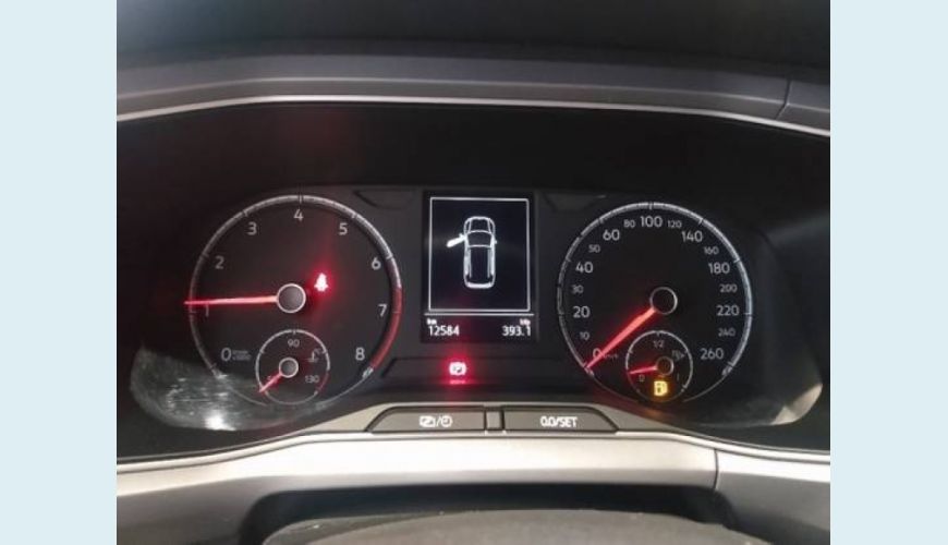 VOLKSWAGEN T-CROSS 1.0 200 TSI TOTAL FLEX COMFORTLINE AUT. - PRATA - 2020 Foto 3 (Grande)