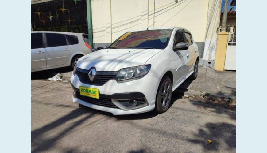 RENAULT SANDERO 1.6 16V SCE FLEX GT LINE - BRANCO - 2018 Foto 3 (Grande)