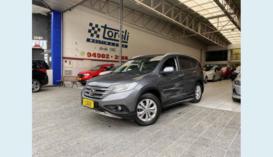 HONDA CRV 2.0 EXL 4X4 16V FLEX 4P AUT. - CINZA - 2013 Foto 3 (Grande)