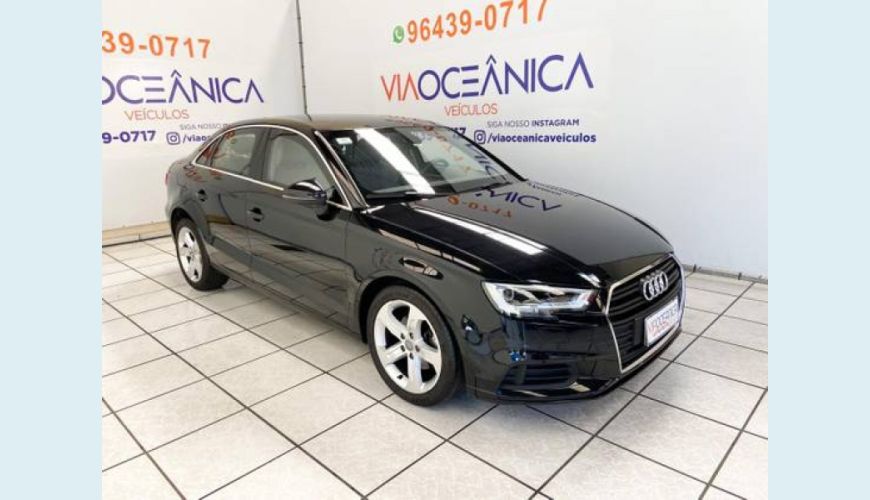 AUDI A3 1.4 TFSI FLEX SEDAN PRESTIGE PLUS TIPTRONIC - PRETO - 2020 Foto 3 (Grande)