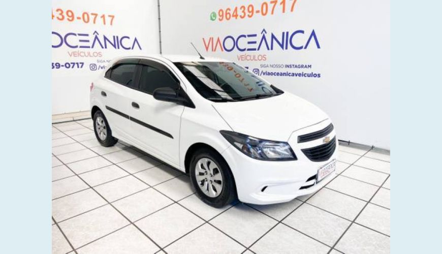 CHEVROLET ONIX 1.0 MPFI JOY 8V FLEX 4P - BRANCO - 2019 Foto 3 (Grande)