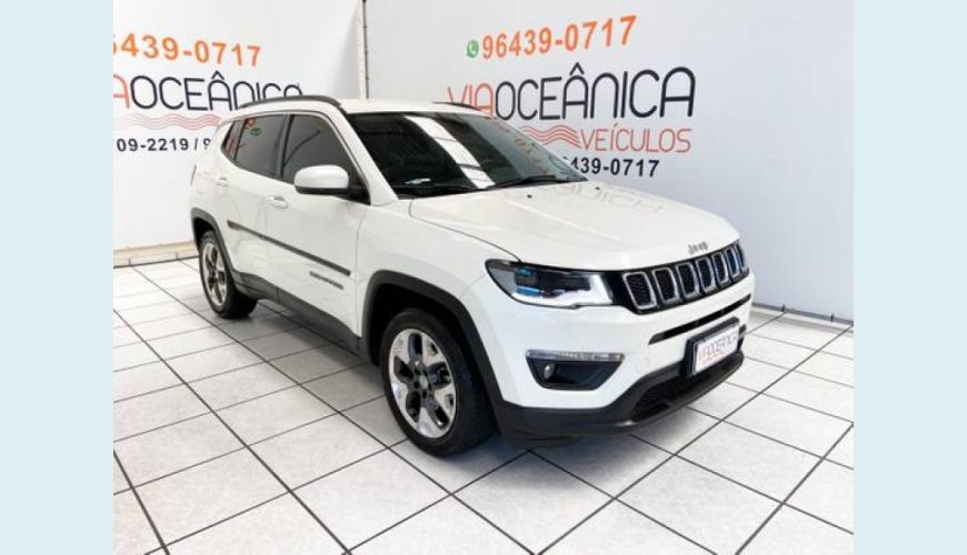 JEEP COMPASS 2.0 16V FLEX LONGITUDE AUT. - BRANCO - 2019 Foto 3 (Grande)