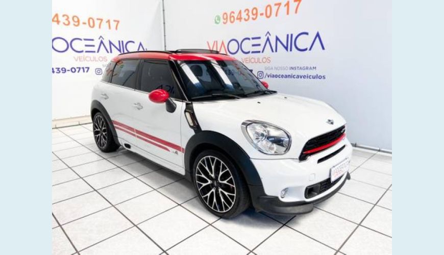 MINI COUNTRYMAN 1.6 JOHN WORKS ALL4 16V 4P AUT. - BRANCO - 2016 Foto 3 (Grande)