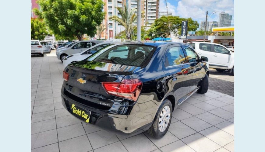 CHEVROLET COBALT 1.8 MPFI ELITE 8V FLEX 4P AUT. - PRETO - 2017 Foto 3 (Grande)