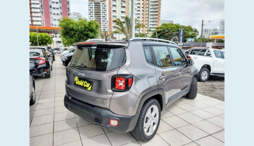 JEEP RENEGADE 1.8 16V FLEX LIMITED 4P AUT. - CINZA - 2018 Foto 3 (Grande)