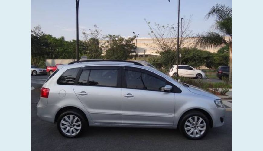VOLKSWAGEN SPACEFOX 1.6 MI 8V FLEX 4P - PRATA - 2012 Foto 3 (Grande)