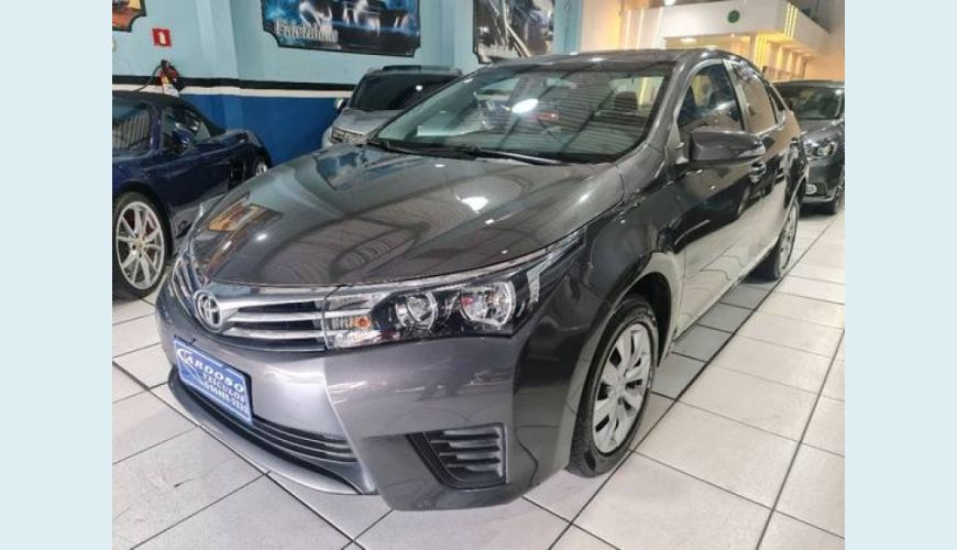 TOYOTA COROLLA 1.8 GLI 16V FLEX 4P AUT. - CINZA - 2017 Foto 3 (Grande)