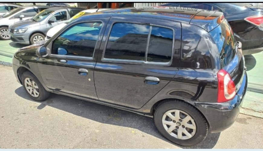 RENAULT CLIO 1.0 AUTHENTIQUE 16V FLEX 4P - PRETO - 2013 Foto 3 (Grande)