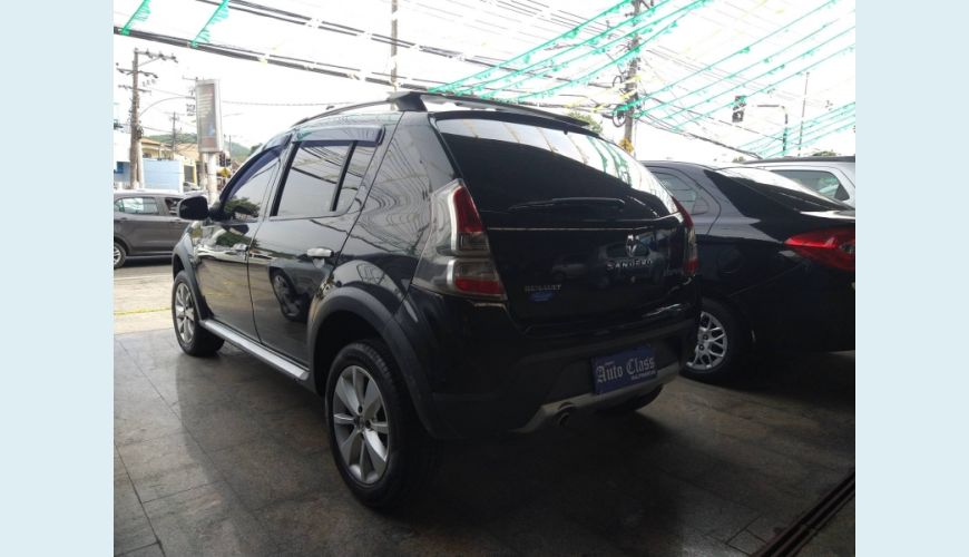 RENAULT SANDERO 1.6 STEPWAY 16V FLEX 4P AUT. - PRETO - 2013 Foto 3 (Grande)