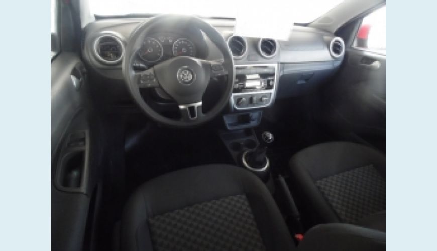 VOLKSWAGEN GOL 1.0 MI COMFORTLINE 8V FLEX 4P - VERMELHO - 2015 Foto 3 (Grande)