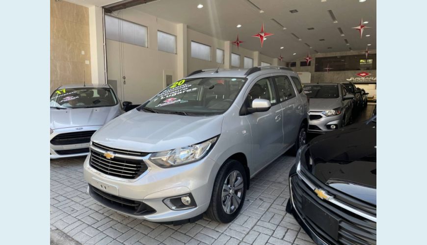 CHEVROLET SPIN 1.8 PREMIER 8V FLEX 4P AUT. - PRATA - 2020 Foto 3 (Grande)