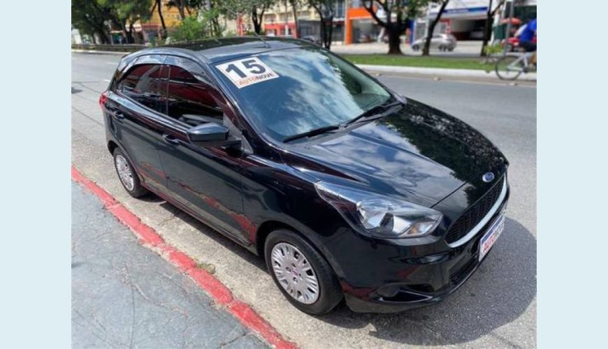 FORD KA 1.0 TI-VCT FLEX SE - PRETO - 2015 Foto 3 (Grande)