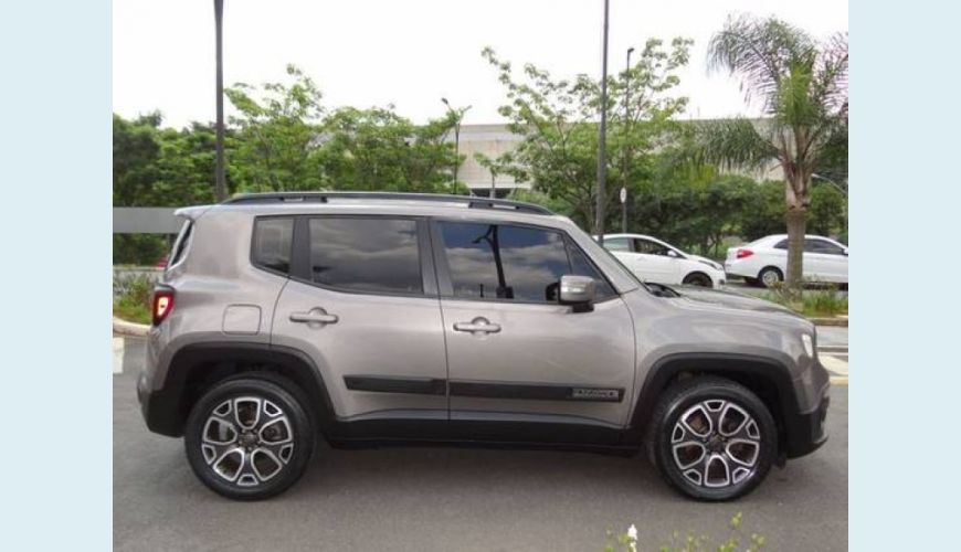 JEEP RENEGADE 1.8 16V FLEX LONGITUDE 4P AUT. - CINZA - 2018 Foto 3 (Grande)