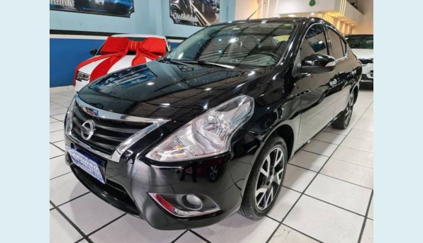 NISSAN VERSA 1.6 16V FLEX SL 4P - PRETO - 2017 Foto 3 (Grande)
