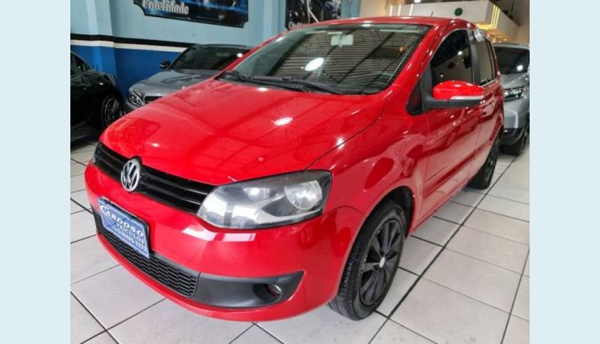 VOLKSWAGEN FOX 1.6 MI 8V FLEX 4P - VERMELHO - 2013 Foto 3 (Grande)