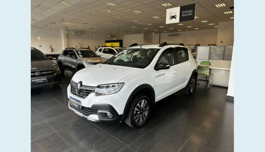 RENAULT STEPWAY 1.6 16V SCE FLEX ICONIC X-TRONIC - BRANCO - 2024 Foto 3 (Grande)