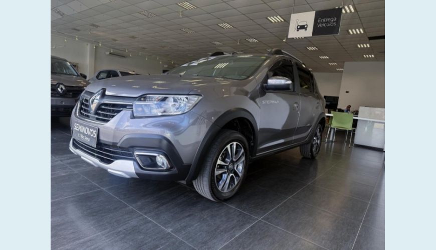 RENAULT SANDERO STEPWAY 1.6 16V ICONIC X-TRONIC FLEX AUT. 4P - CINZA - 2022 Foto 3 (Grande)