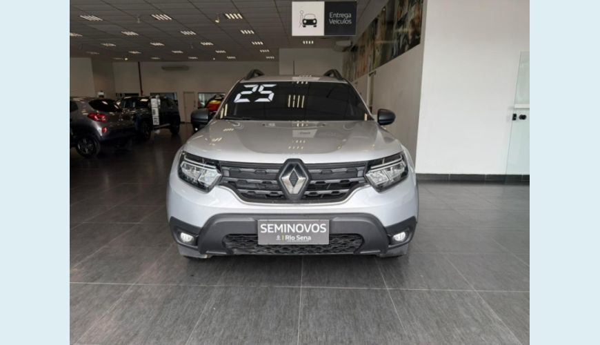 RENAULT DUSTER INTENSE PLUS X-TRONIC 1.6 16V FLEX AUT. 5P - PRATA - 2025 Foto 3 (Grande)