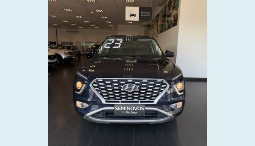 HYUNDAI CRETA LIMITED 1.0 TGDI FLEX AUT. 5P - AZUL - 2023 Foto 3 (Grande)
