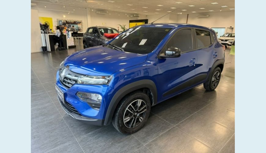RENAULT KWID INTENSE 1.0 12V FLEX AUT. 5P - AZUL - 2024 Foto 3 (Grande)