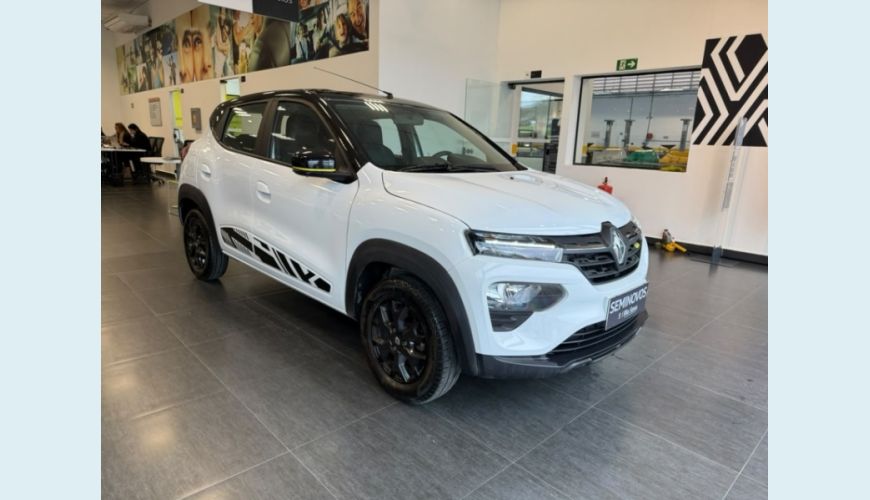 RENAULT KWID ICONIC 1.0 12V SCE FLEX AUT. 5P - BRANCO - 2026 Foto 3 (Grande)