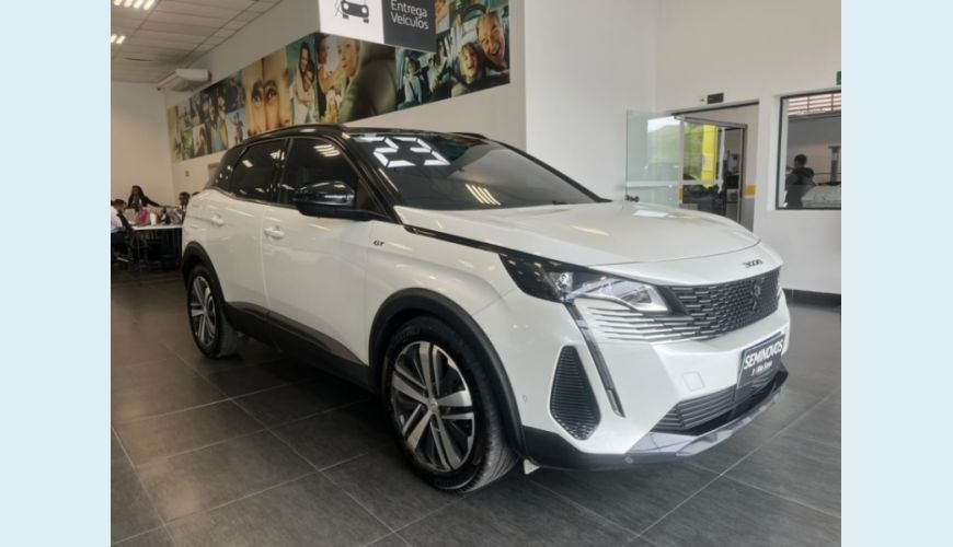 PEUGEOT 3008 1.6 16V THP GT PACK AUT. - BRANCO - 2023 Foto 3 (Grande)
