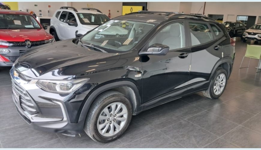 CHEVROLET TRACKER 1.0 TURBO FLEX AUT. - PRETO - 2025 Foto 3 (Grande)