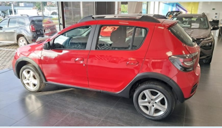 RENAULT SANDERO STEPWAY 1.6 16V SCE FLEX ZEN MANUAL - VERMELHO - 2022 Foto 3 (Grande)