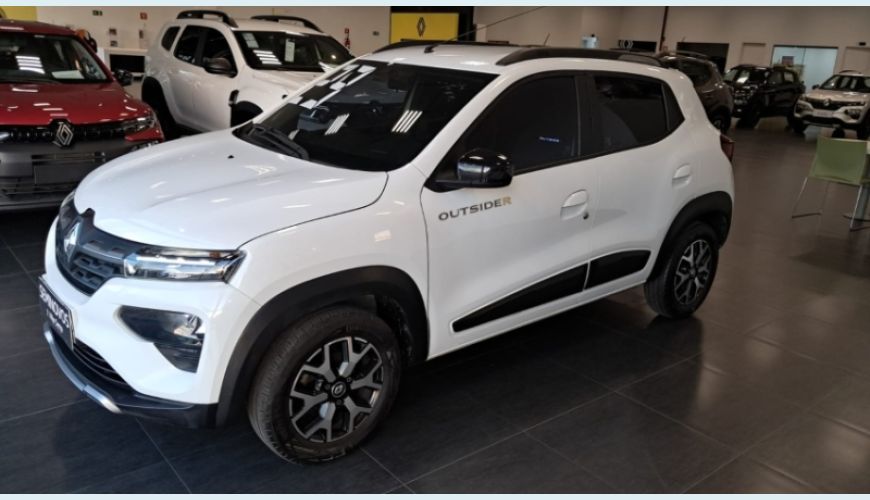 RENAULT KWID 1.0 12V SCE FLEX OUTSIDER MANUAL - BRANCO - 2023 Foto 3 (Grande)