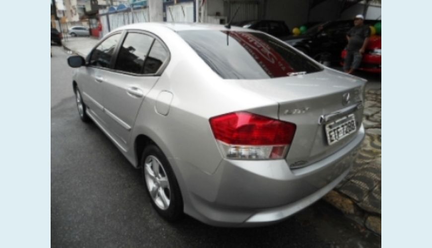 HONDA CITY LX 4P 1.5 FLEX - PRATA - 2011 Foto 3 (Grande)