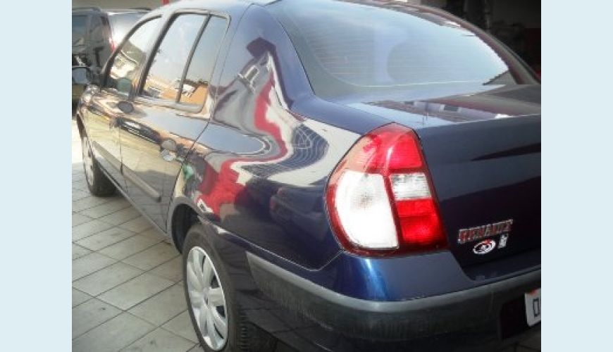 RENAULT CLIO SEDAN 1.0 - AZUL - 2005 Foto 3 (Grande)