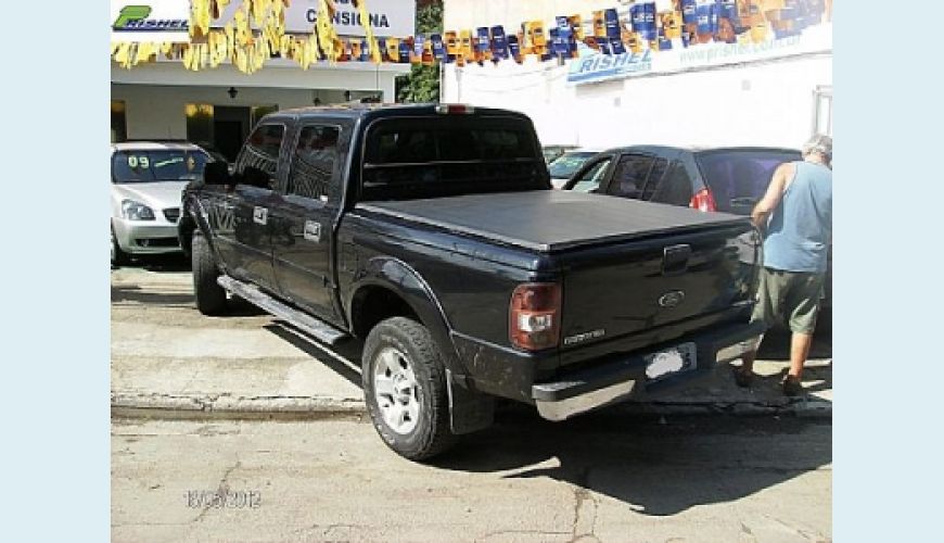 FORD RANGER XLT 2.3 CD 4X2 16V - PRETO - 2008 Foto 3 (Grande)