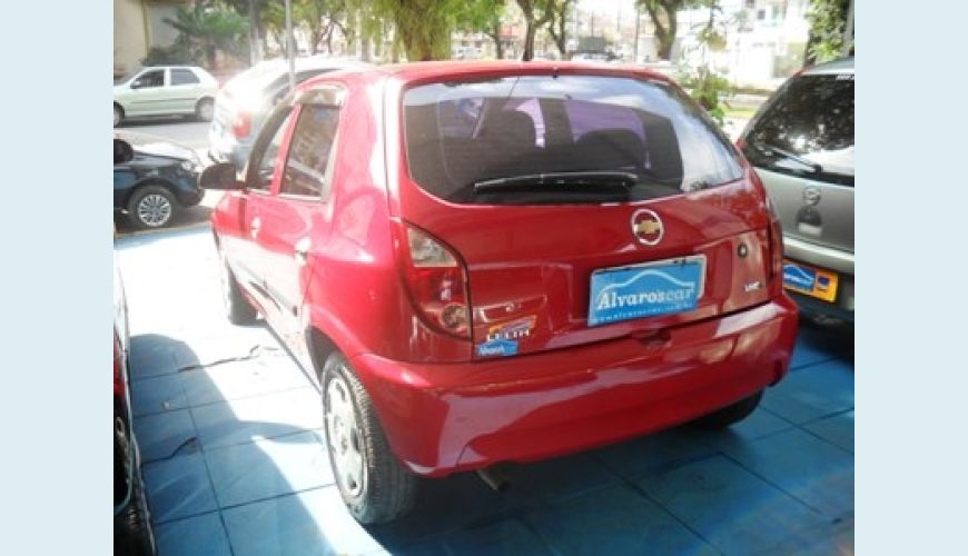 CHEVROLET CELTA 4P 1.0 FLEX - VERMELHO - 2007 Foto 3 (Grande)