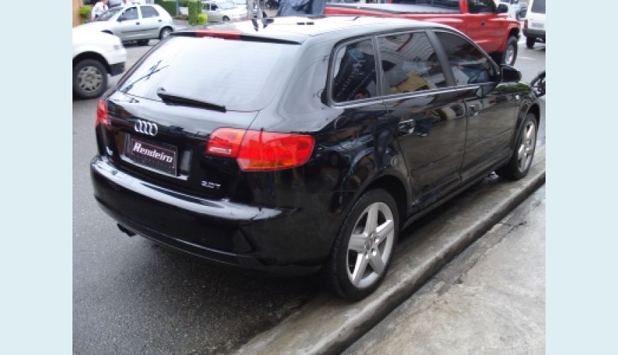 AUDI A3 SPORTBACK 2.0 16V TFSI S-TRONIC - PRETO - 2007 Foto 3 (Grande)