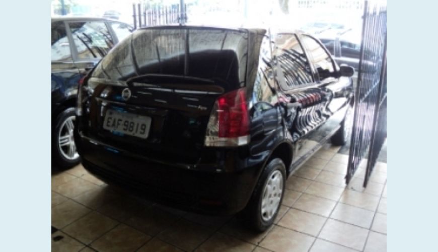 FIAT PALIO 4P FIRE FLEX - PRETO - 2008 Foto 3 (Grande)