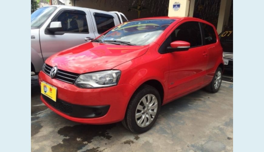 VOLKSWAGEN FOX 1.0 MI TOTAL FLEX 8V 3P - VERMELHO - 2013 Foto 3 (Grande)