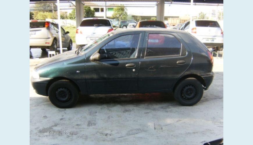 FIAT PALIO YOUNG 1.0 MPI FIRE 8V 4P - VERDE - 2002 Foto 3 (Grande)
