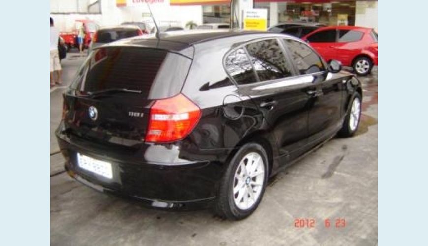 BMW 118 I HATCH 2.0 16V 4P AUT. - PRETO - 2010 Foto 3 (Grande)