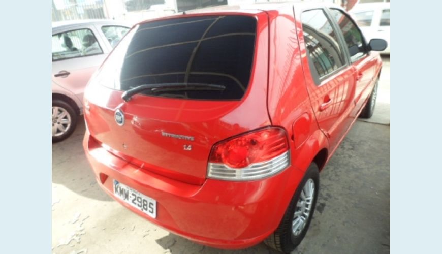 FIAT PALIO ATTRACTIVE 1.4 EVO FIRE FLEX 8V 5P - VERMELHO - 2008 Foto 3 (Grande)