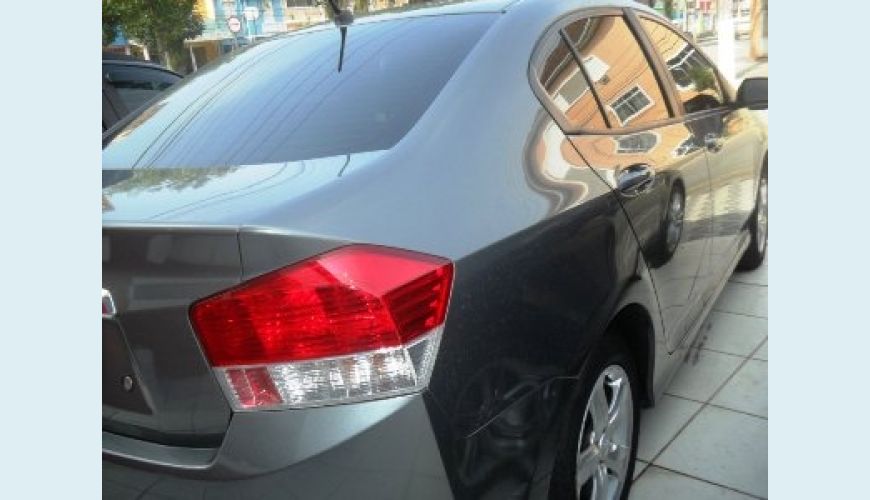 HONDA CITY LX FLEX - CINZA - 2010 Foto 3 (Grande)