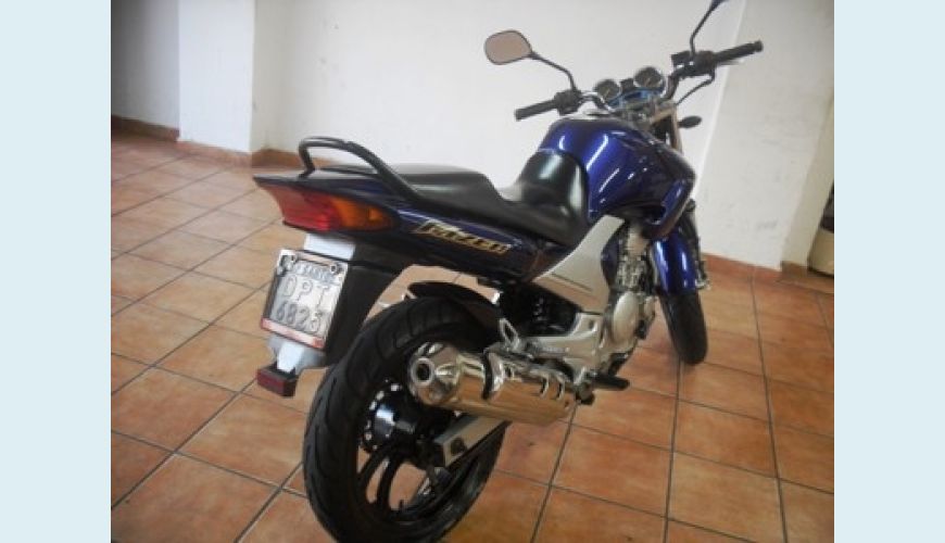 YAMAHA YS 250 FAZER - AZUL - 2007 Foto 3 (Grande)