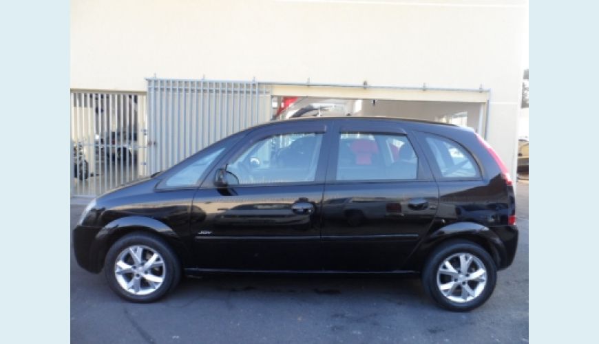 CHEVROLET MERIVA 1.8 MPFI JOY 8V FLEX 4P - PRETO - 2008 Foto 3 (Grande)