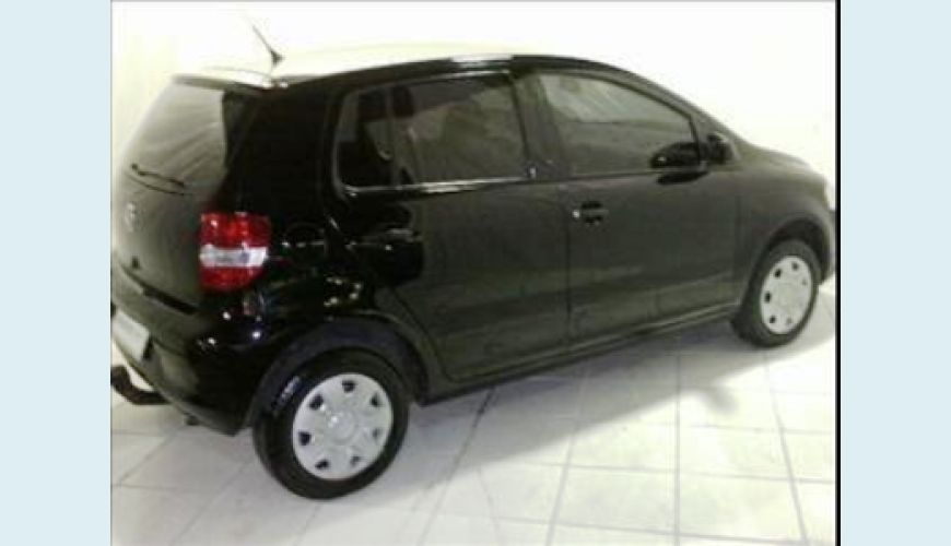 VOLKSWAGEN FOX 4P 1.0 FLEX - PRETO - 2008 Foto 3 (Grande)