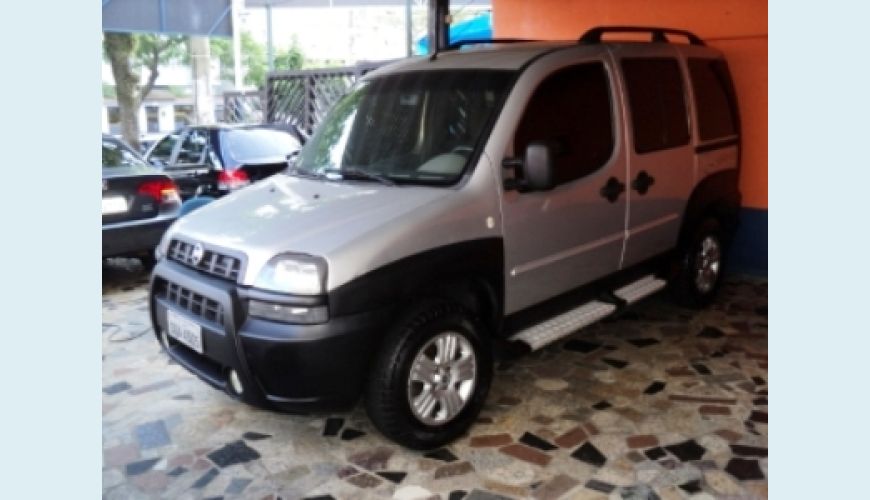 FIAT DOBLO ADVENTURE ER 1.8 - PRATA - 2005 Foto 3 (Grande)